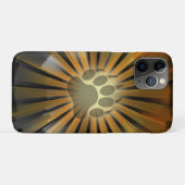 ライトレイのクマ プライドフラグ ベアパウ Case-Mate iPhoneケース (裏面(横))