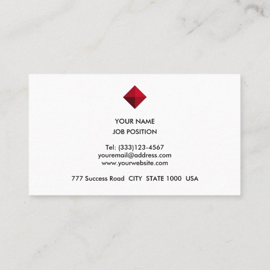 ライトレイモダンオンシルバーグレーシェード 名刺 (裏面)