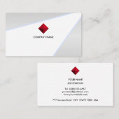 ライトレイモダンオンシルバーグレーシェード 名刺 (正面/裏面)