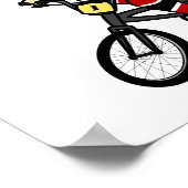 ライトレッドガールズBMX ポスター (角)