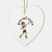 ライトレッドショットプット セラミックオーナメント (左)