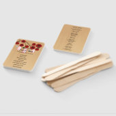 ライトレッド素朴フローラメイスンジャーズ結婚ズ ハンドファン (組立なし)