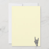 ライトレモンバートツザ骨2回目の誕生日パーティー 招待状 (裏面)