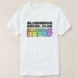 ライトロゴJr.Slushwave Social Club Square Tシャツ