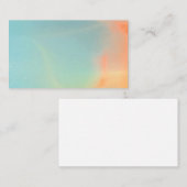 ライトワーカーサンスカイ宇宙スピリチュアル名刺 名刺 (正面/裏面)