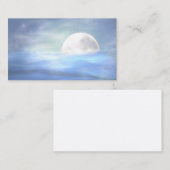 ライトワーカームーンウォータースピリチュアル名刺 名刺 (正面/裏面)