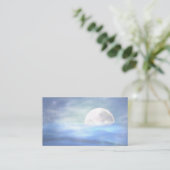 ライトワーカームーンウォータースピリチュアル名刺 名刺 (スタンド正面)