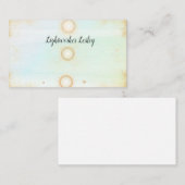 ライトワーカー霊気ヒーラーサン名刺 名刺 (正面/裏面)