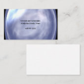 ライトワーカー、宝石、クリスタル、ショップ、ジュエリー 名刺 (正面/裏面)