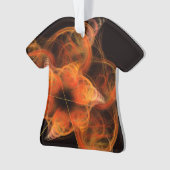 ライトワークス抽象芸術アートアクリルシャツ オーナメント (正面)