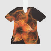 ライトワークス抽象芸術アートアクリルシャツ オーナメント (裏面)