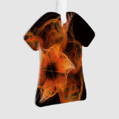 ライトワークス抽象芸術アートアクリルシャツ オーナメント (正面)