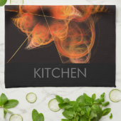 ライトワークス抽象芸術アートキッチンタオル キッチンタオル (折り畳み)