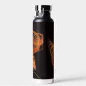 ライトワーク抽象芸術アート ウォーターボトル (右面)