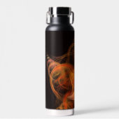 ライトワーク抽象芸術アート ウォーターボトル (正面)