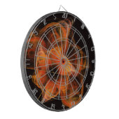 ライトワーク抽象芸術アート ダーツボード (正面左)