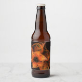 ライトワーク抽象芸術アート ビールラベル (正面)