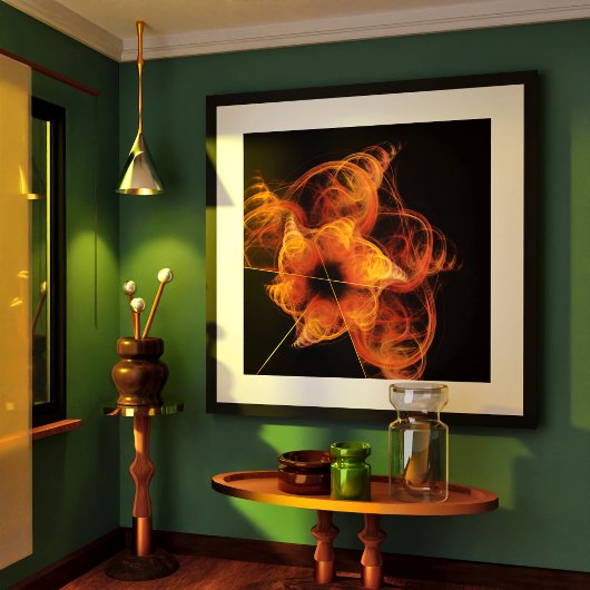 ライトワーク抽象芸術アート ポスター