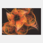 ライトワーク抽象芸術アート ラッピングペーパーシート (正面)