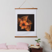 ライトワーク抽象芸術アート 吊り下げ型タペストリー (寝室)