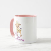 ライト付きトナカイ マグカップ (正面左)