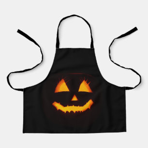 ライト付きハロウィーンのカボチャのちょうちん エプロン