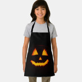 ライト付きハロウィーンのカボチャのちょうちん エプロン (インサイチュ)