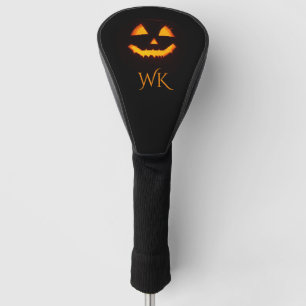 ライト付きハロウィーンのカボチャのちょうちん ゴルフヘッドカバー