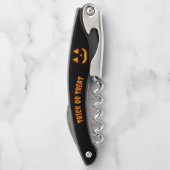 ライト付きハロウィーンのカボチャのちょうちん ソムリエナイフ (裏面)