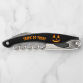 ライト付きハロウィーンのカボチャのちょうちん ソムリエナイフ (裏面)