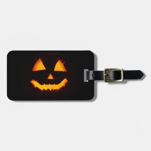 ライト付きハロウィーンのカボチャのちょうちん ラゲッジタグ