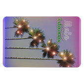 ライト付きパームツリーズメレカリキマカ マグネット (横)