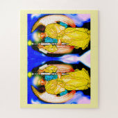 ライト付き天使 ジグソーパズル (縦)