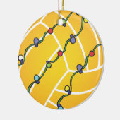 ライト休日Oranamentの水球の球 セラミックオーナメント (左)