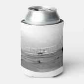 ライト兄弟が最初の動力飛行 缶クーラー (缶正面)