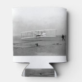 ライト兄弟が最初の動力飛行 缶クーラー (裏面)