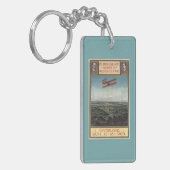 ライト兄弟の飛行機 キーホルダー (正面左)