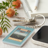 ライト兄弟の飛行機 キーホルダー (正面右)