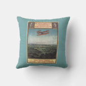 ライト兄弟の飛行機 クッション (裏面)