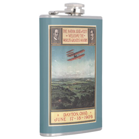 ライト兄弟の飛行機 フラスク (右)