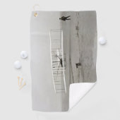 ライト兄弟の飛行機 初の飛行 航空 ゴルフタオル (インサイチュ)