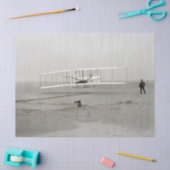 ライト兄弟の飛行機 初の飛行 航空 薄葉紙 (クラフト)