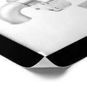 ライト兄弟航空機エンジン1911 ポスター (角)