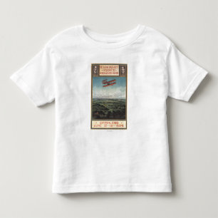 ライト兄弟飛行機 トドラーTシャツ