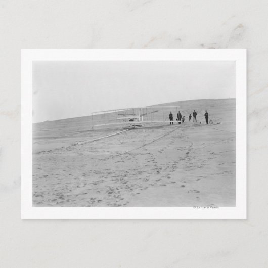 ライト兄弟1903機械 ポストカード (正面)