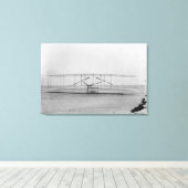 ライト兄弟1903機械(前面) キャンバスプリント (インサイチュ (ウッドフロア))