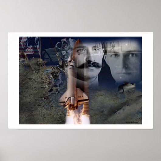 ライト兄弟 ポスター (正面)