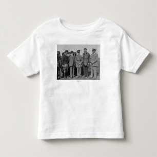 ライト分野の写真のLindberghそしてライト トドラーTシャツ