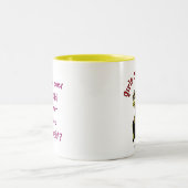 ライト女性のカーボーイオンホース ツートーンマグカップ (中央)