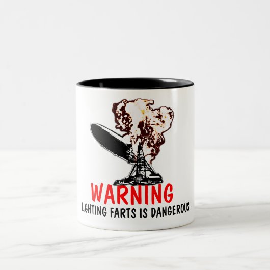 ライト屁 ツートーンマグカップ (中央)